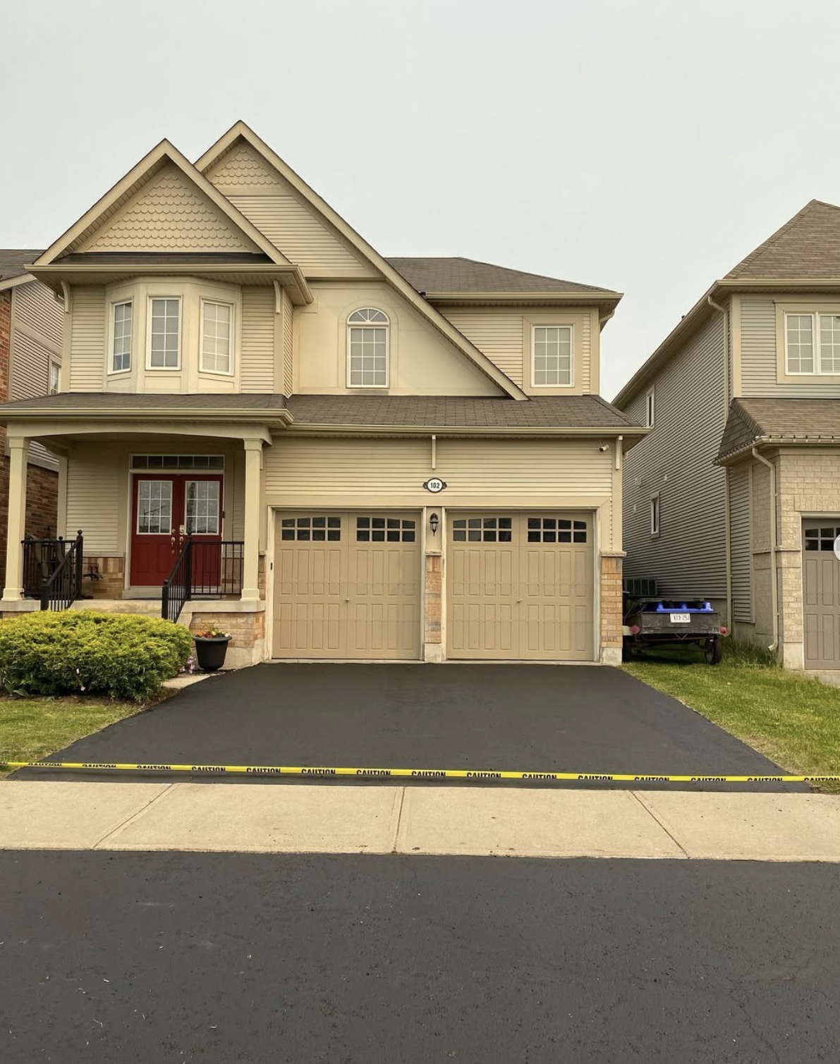 Family Home Driveway