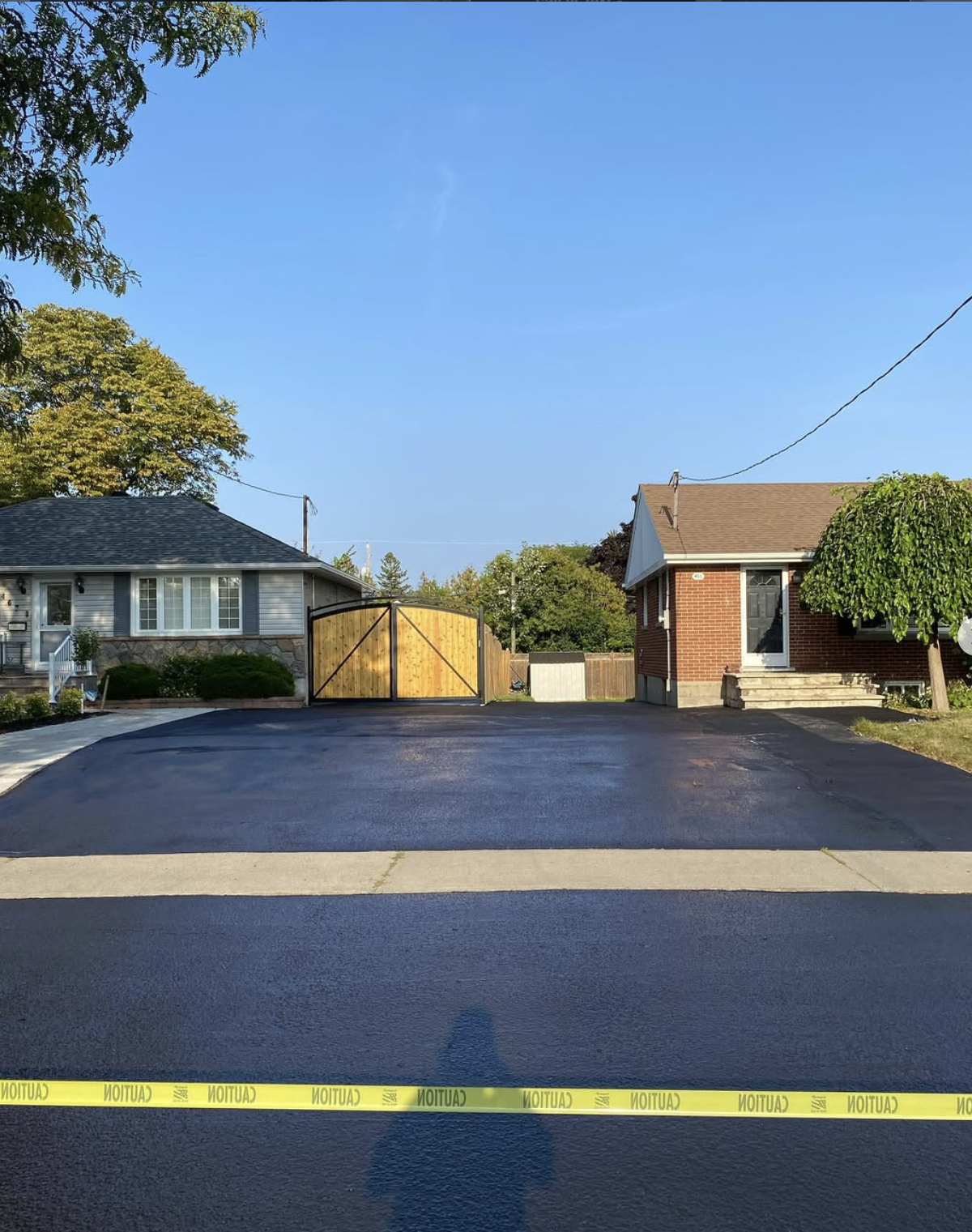 Suburban Driveway